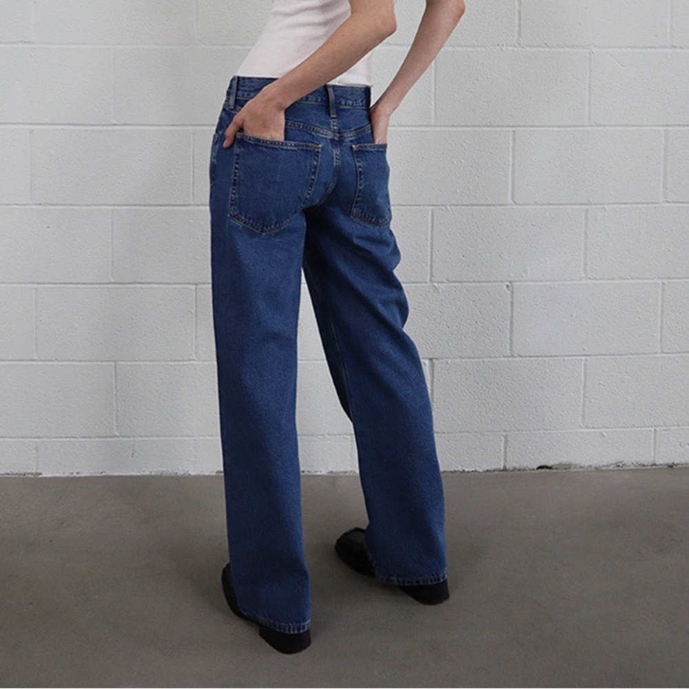 Etica Blue Stanton Relaxed Wide Leg Fistral Denim Jeans Sz. 30 NWT! - Picture 2 of 12